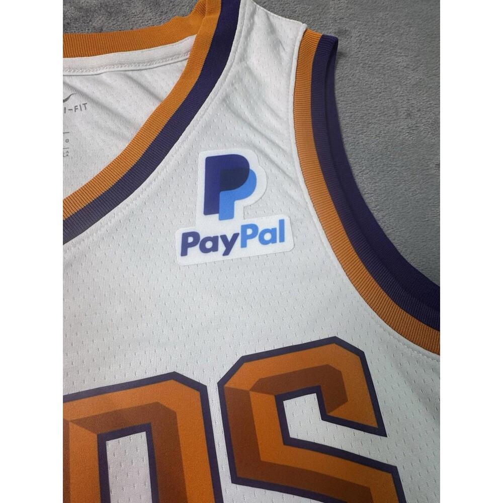 Signed Nike NBA Phoenix Suns Jersey DriFit White Size 48/Large Deandre Ayton NWT - Picture 12 of 13